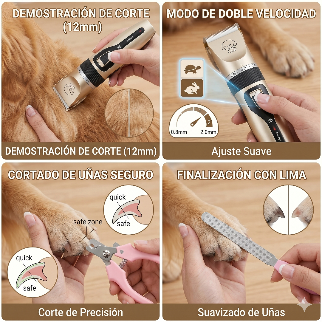 Kit De Peluqueria Para Mascotas